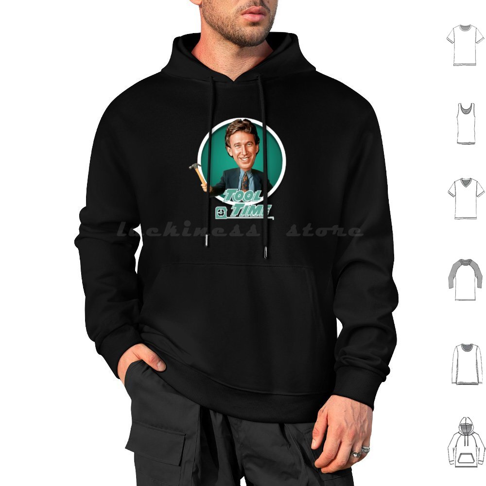 Home Improvement With Tim Allen - Tim Allen-Tool Time Hoodie Cotton Long