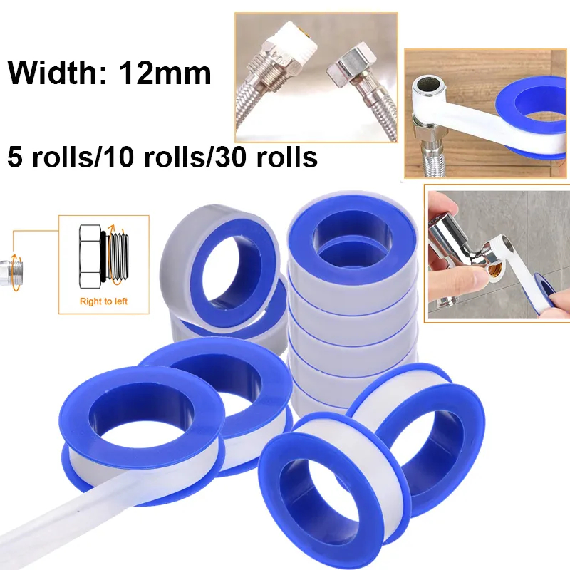 Home Improvement Retail - 5/10/30 roll PTFE water pipe tape