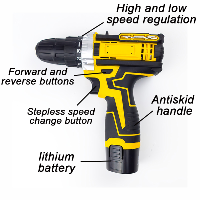 Electric Drill Set Handheld Sc - Home Improvement Retail recension och pris