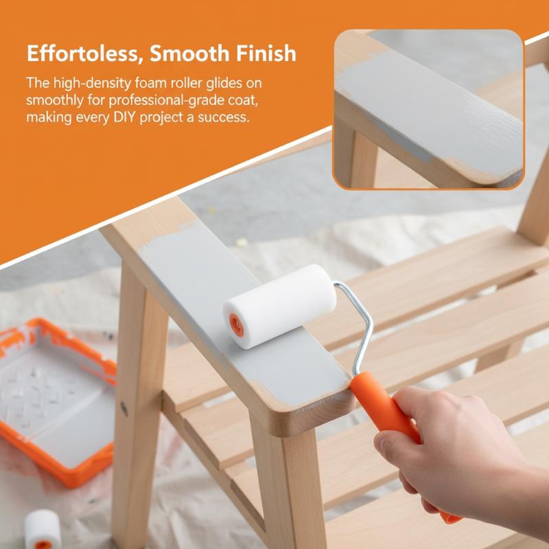 6Pcs Foam Paint Roller Kit 2 I - Home Improvement Retail recension och pris