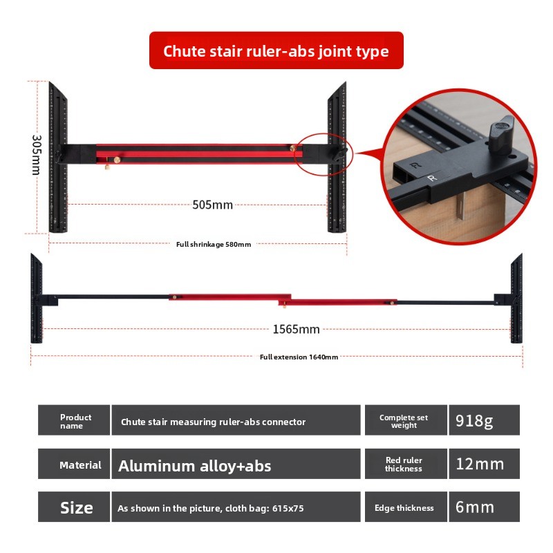 Aluminum Alloy Stair Ruler,Hig - Home Improvement In Usa recension och pris