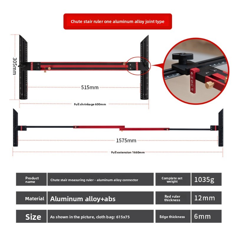Aluminum Alloy Stair Ruler,Hig - Home Improvement In Usa recension och pris