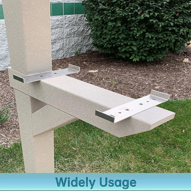 Mailbox Post Kit 2 Pieces Alum - Home Improvement In Usa recension och pris
