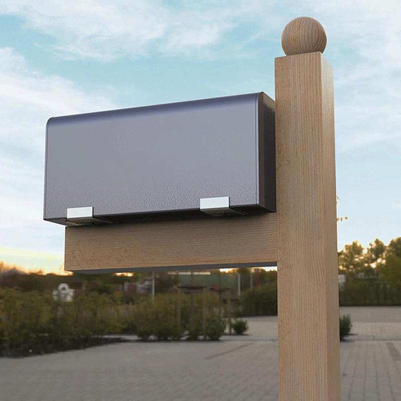 Mailbox Post Kit 2 Pieces Alum - Home Improvement In Usa recension och pris