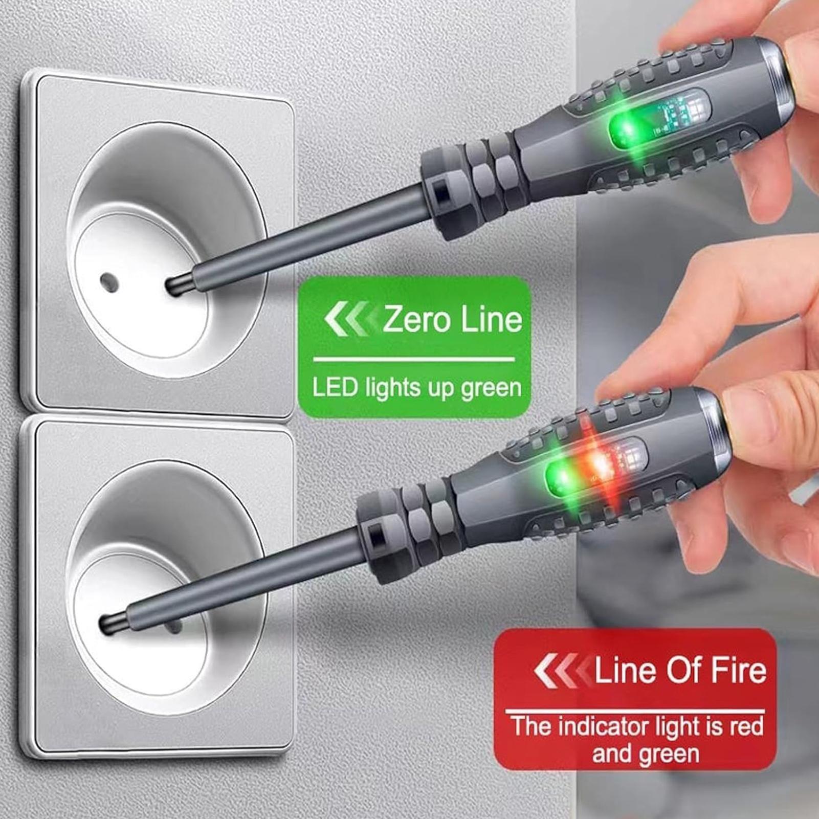 Screwdriver Electricity Detect - Stud Finder Magnetic recension och pris