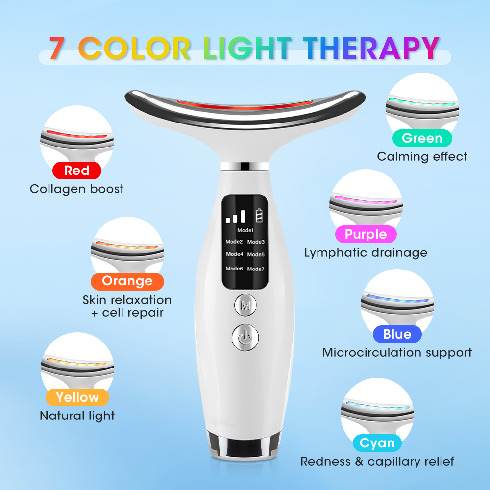 7 Colors LED Lights Therapy Fa - Home Improvement In Usa recension och pris