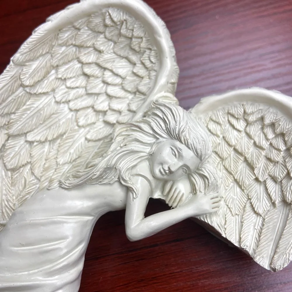 Resin Angel Wings Wall Sculptu - Home Improvement Angela recension och pris