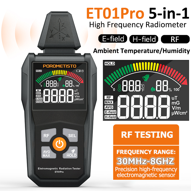 ET01Pro Professional 5-in-1 EM - Stud Finder Magnetic recension och pris