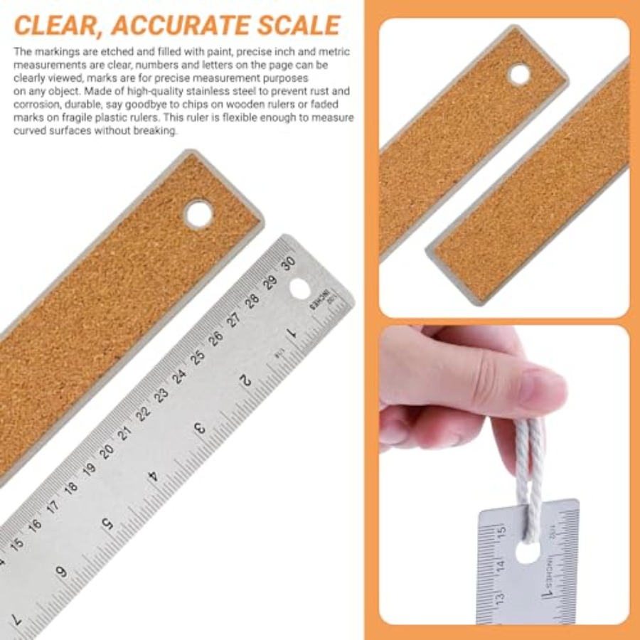 Stainless Steel Ruler with Non - Home Improvement In Usa recension och pris